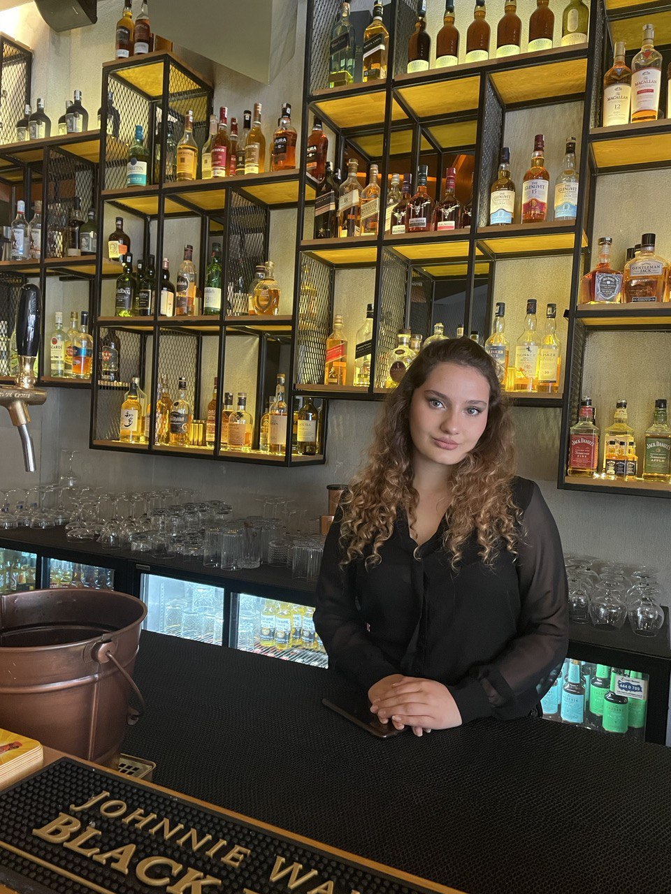 Hospitality behind the bar at Barrel Alanya